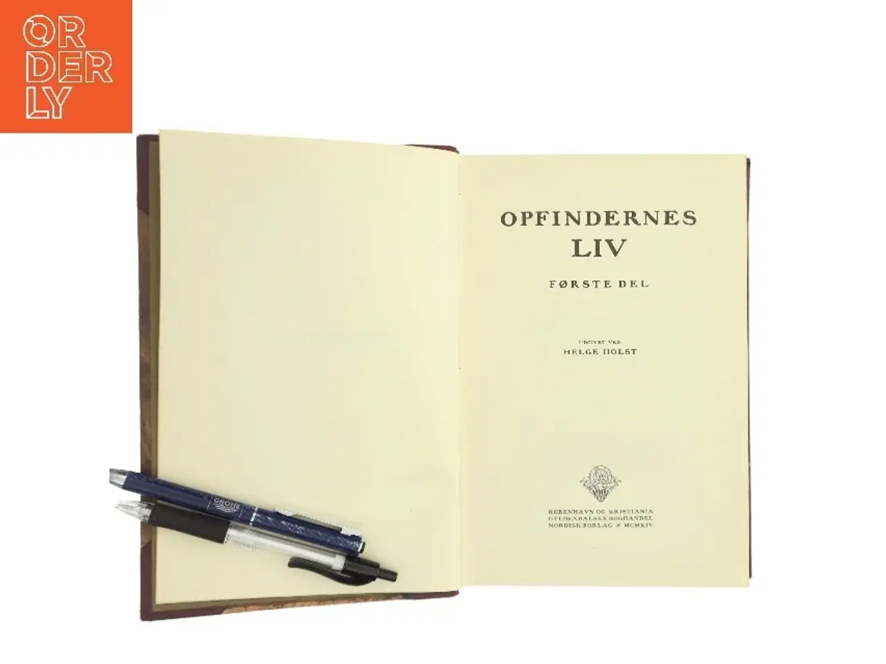 Billede 2 - Opfindernes Liv af Helge Holst (Bog)