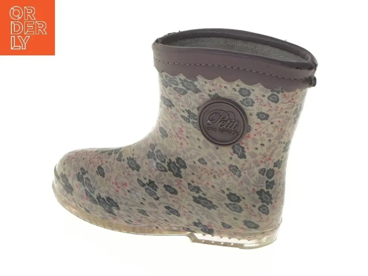 Billede 1 - Børnestøvler med blomster fra Sofie Schnoor (str. 22 )