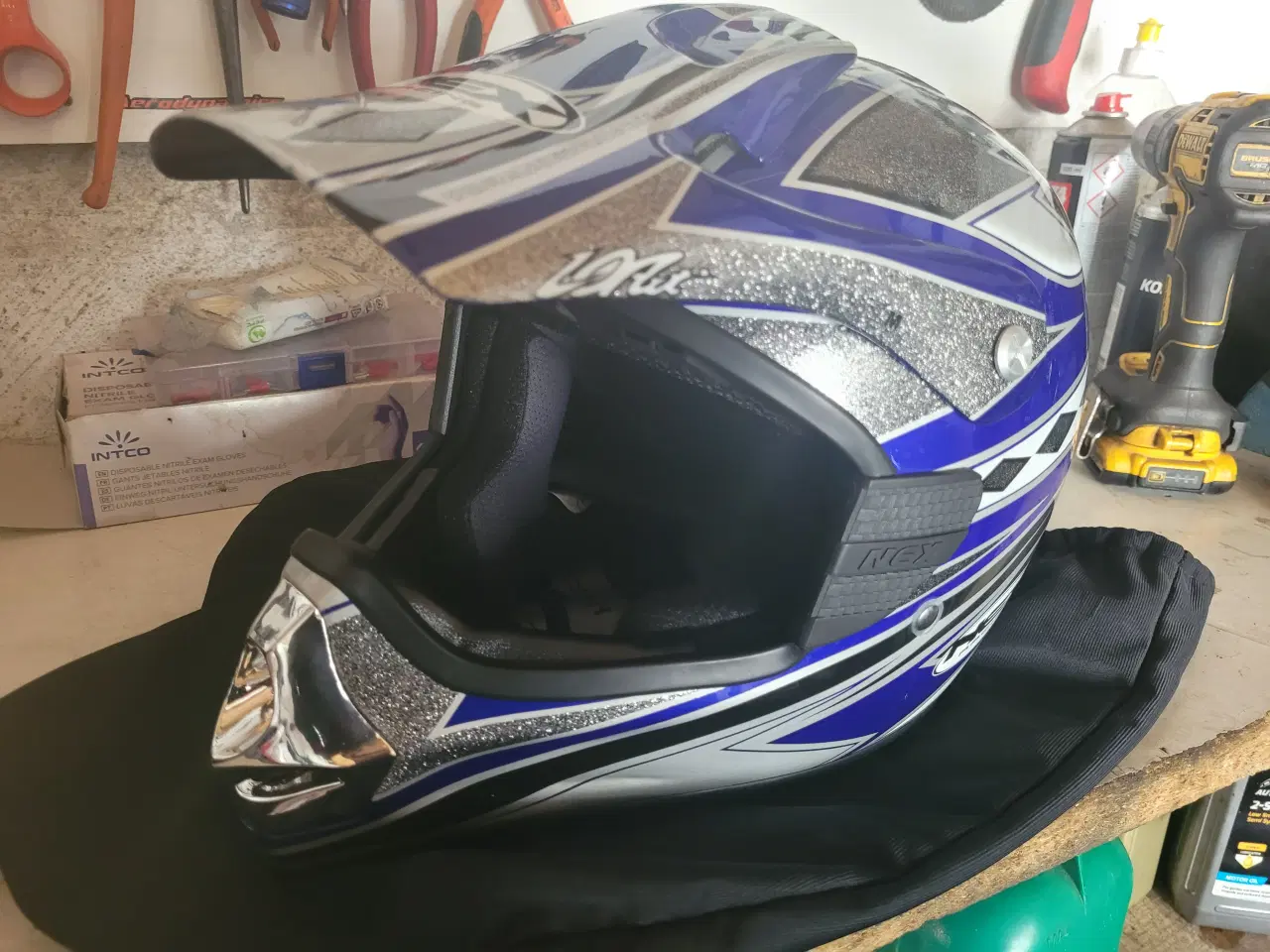 Billede 4 - NEX Racing Cross hjelm