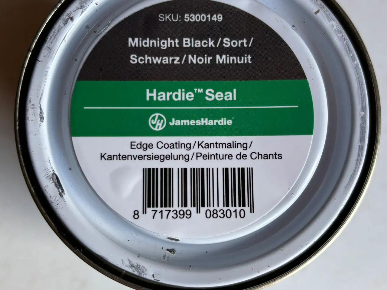 Billede 1 - Sort Kantmaling Hardie Seal