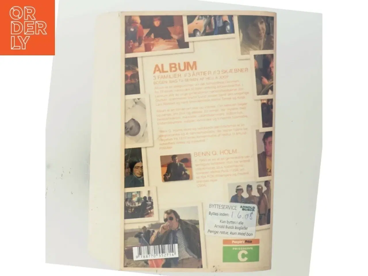 Billede 3 - Album : roman (Læseklubpose) af Benn Q. Holm (f. 1962) (Bog)