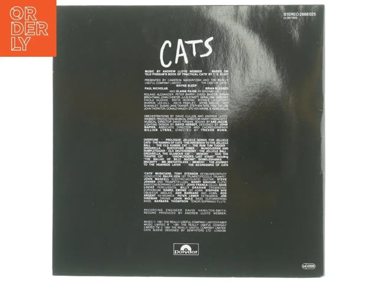 Billede 2 - CATS Musical (LP)