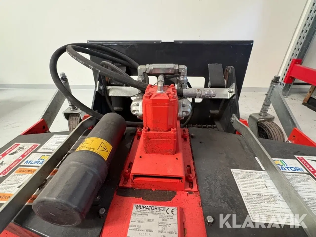 Billede 9 - Plæneklipper hydraulisk Muratori MRIS 135