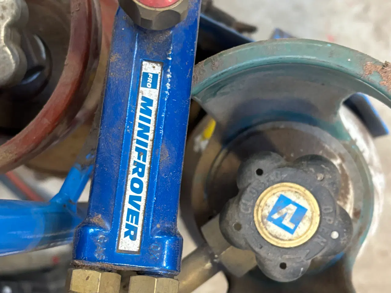 Billede 3 - Skærebrænder sæt med vogn