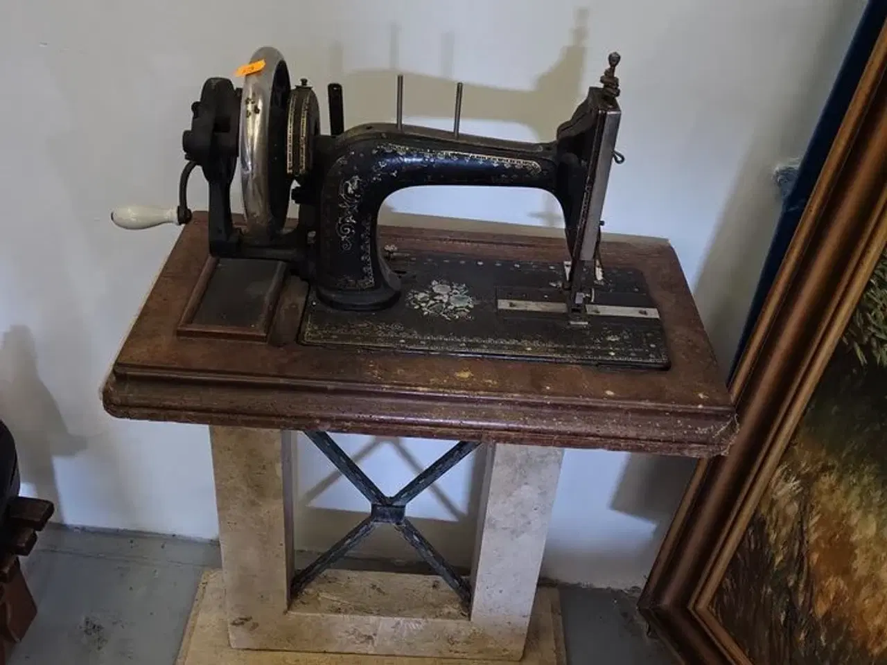 Billede 2 - Gammel symaskine