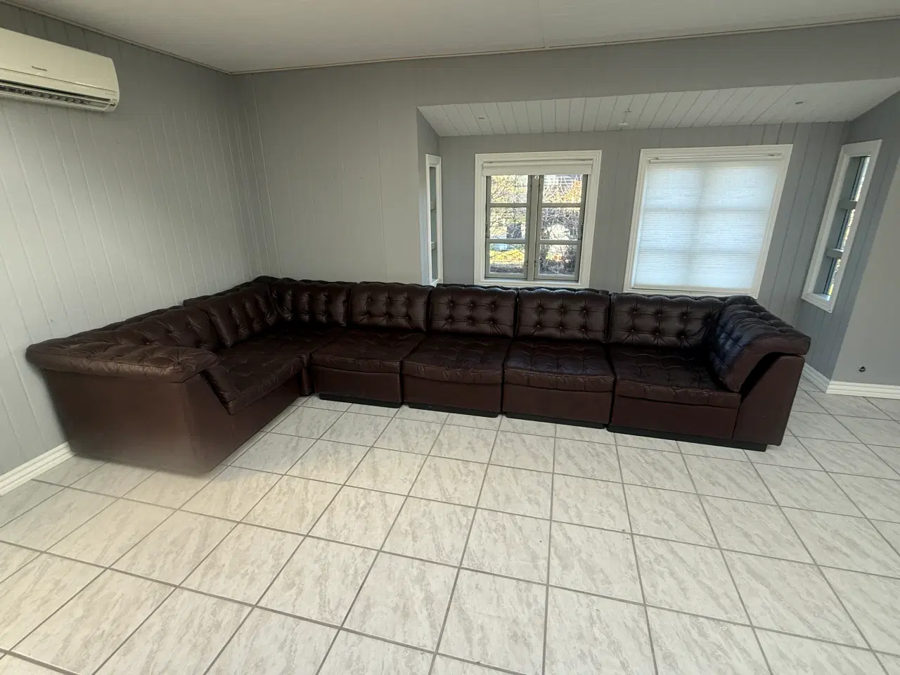 Billede 2 - GRATIS GRATIS - Brun modul sofa