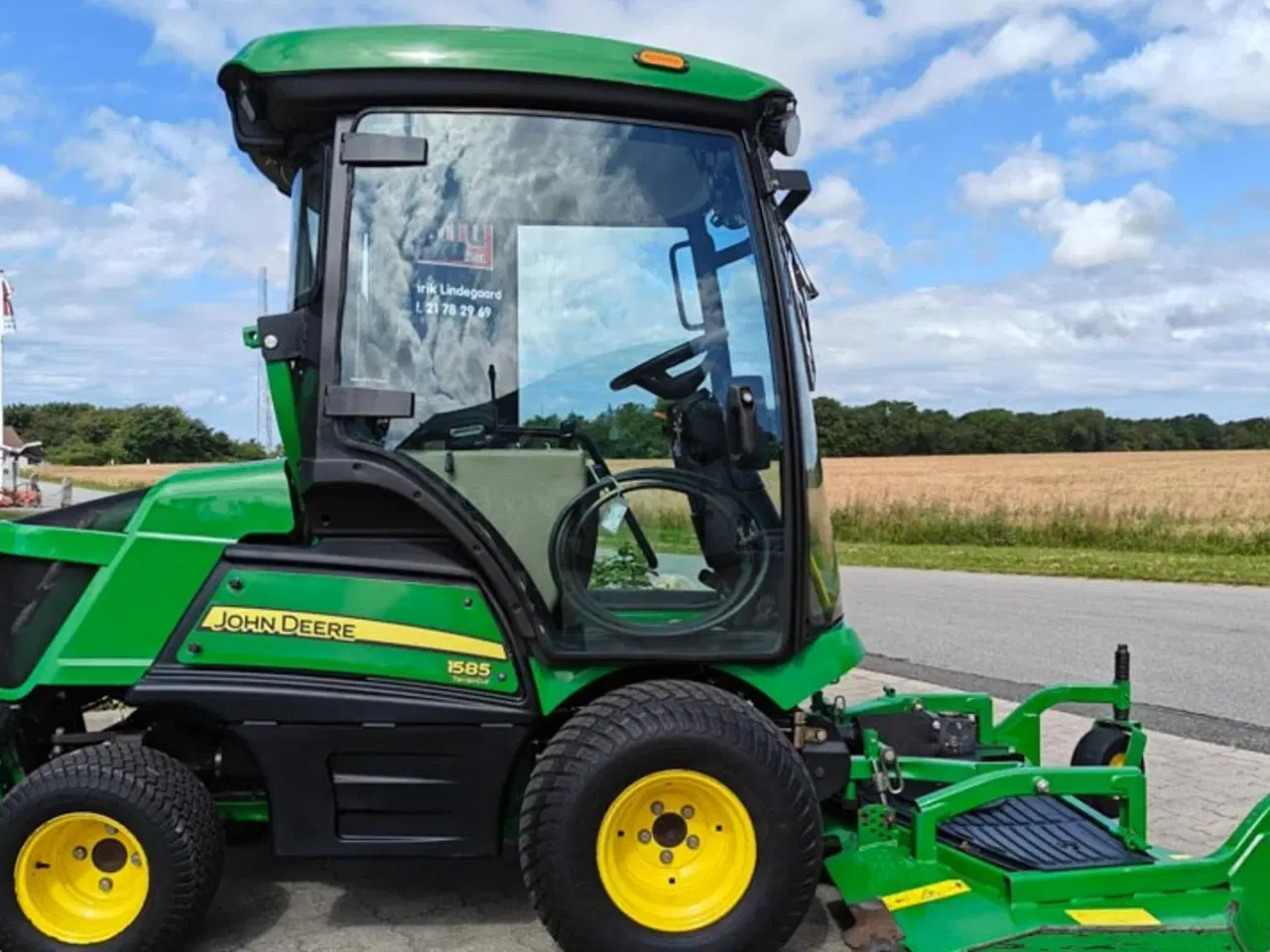 Billede 2 - John Deere 1585 TerrainCut m. 72" Fastback klippebord