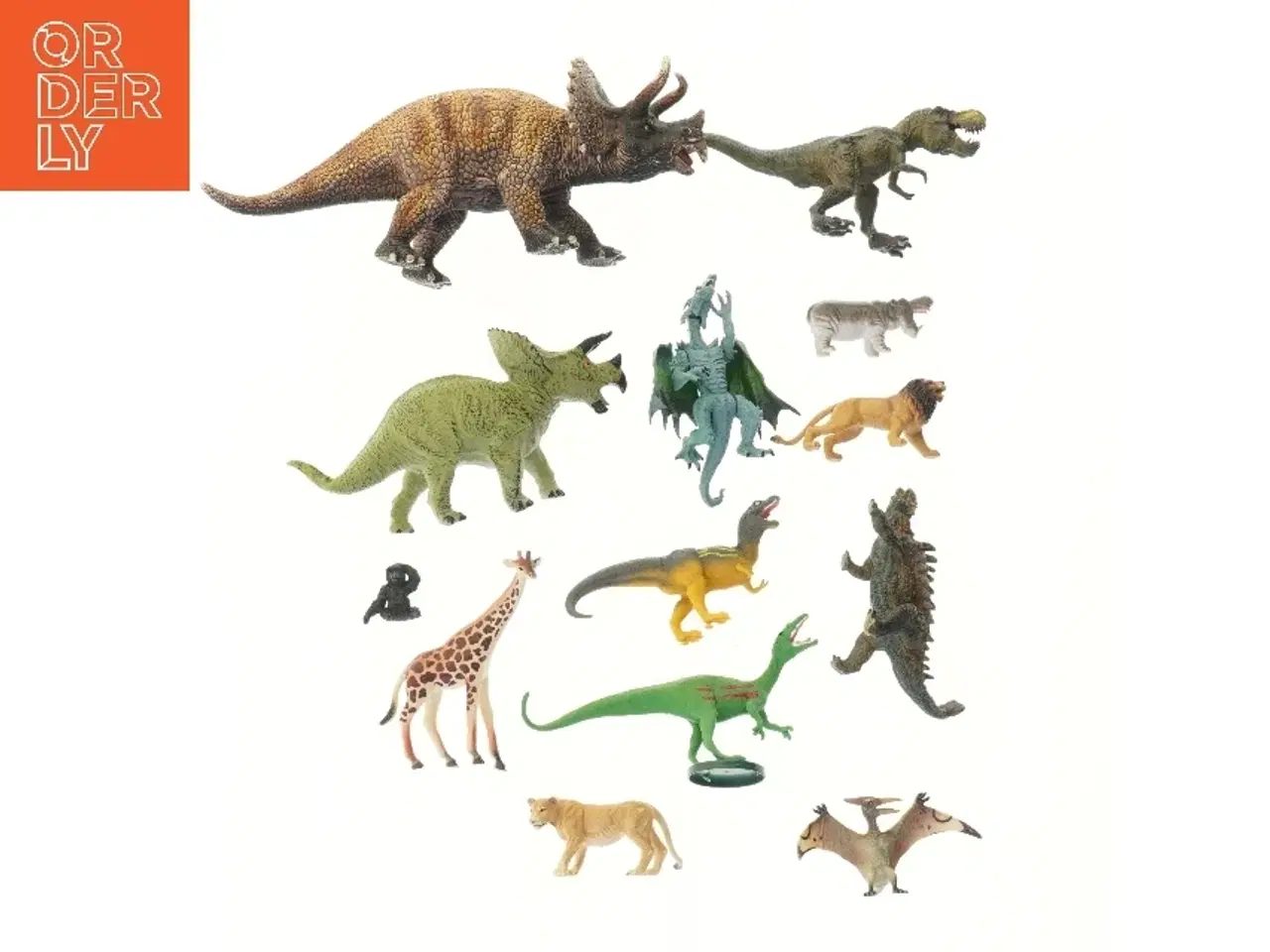 Billede 1 - Dino figurer og dyr legetøj