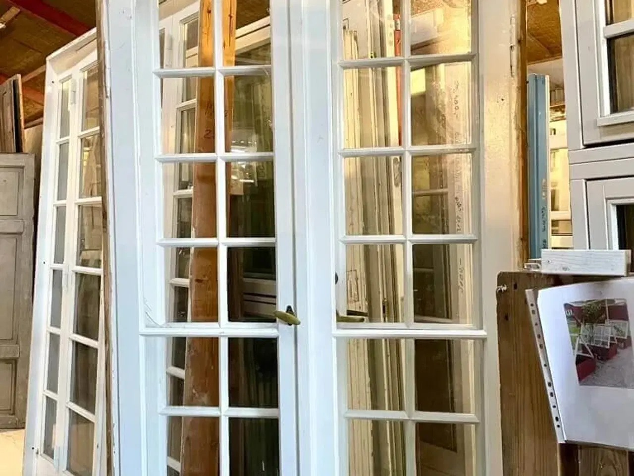 Billede 2 - Original terrassedør m. karm og overstykke