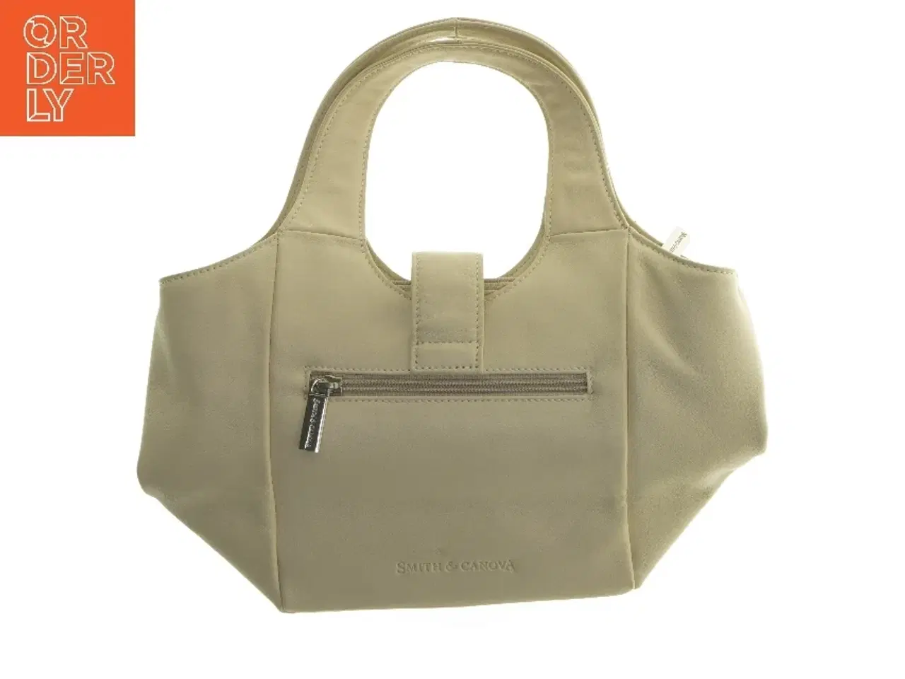 Billede 5 - Skuldertaske med lås fra Smith & Canova (str. 30x29 cm)