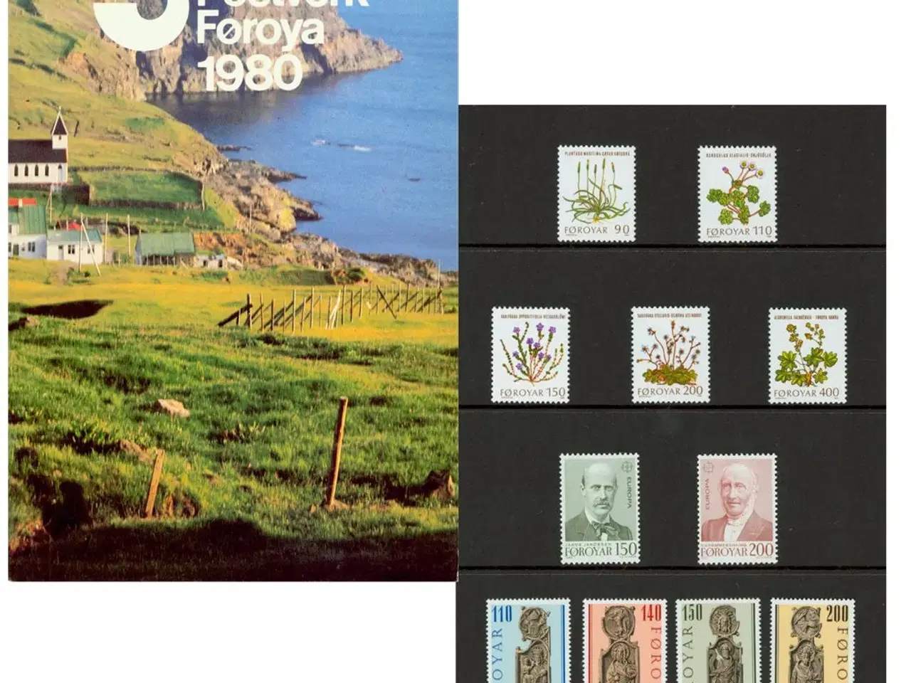 Billede 3 - Færøerne, 3 postfriske årsmapper 