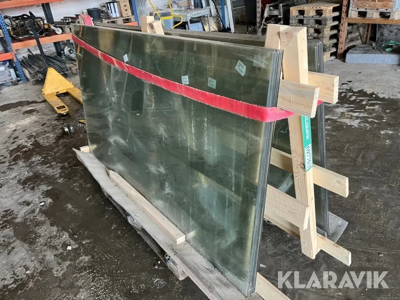 Billede 4 - Hærdet glas klar 1975 x 1087 millimeter 14 styk