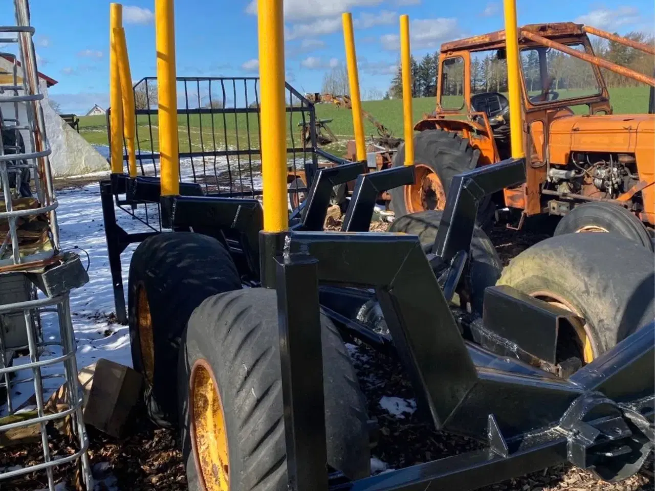 Billede 3 - Skovvogn nymalet 