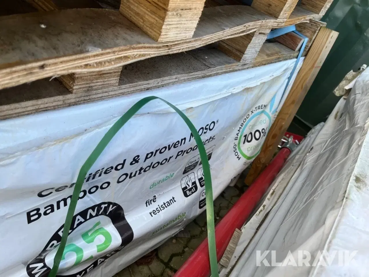 Billede 11 - Bambus terrassebrædder Moso Bambio X-treme BO-DTHT171G 95m2 3 paller