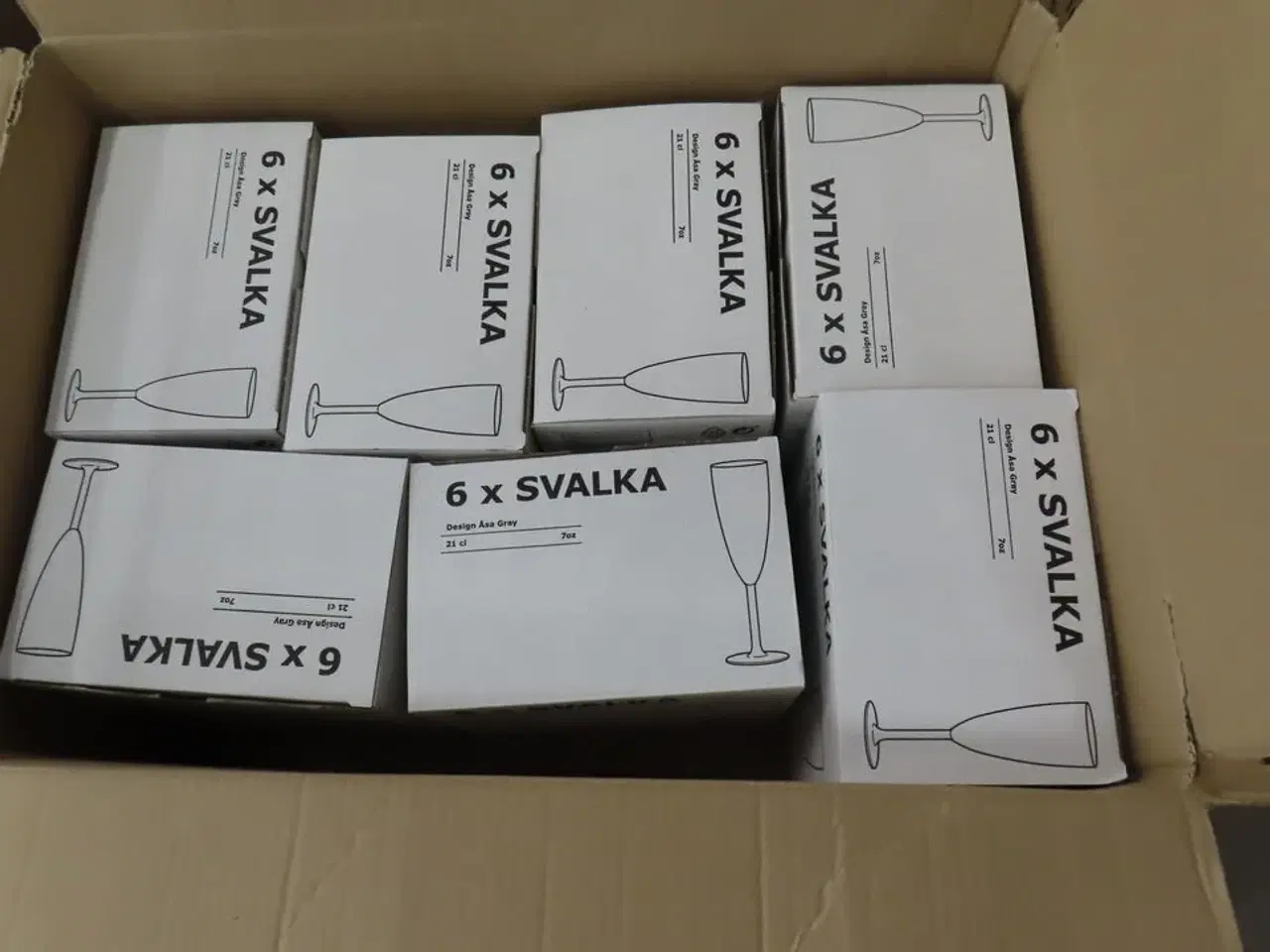 Billede 2 - 56 stk. Champagneglas IKEA