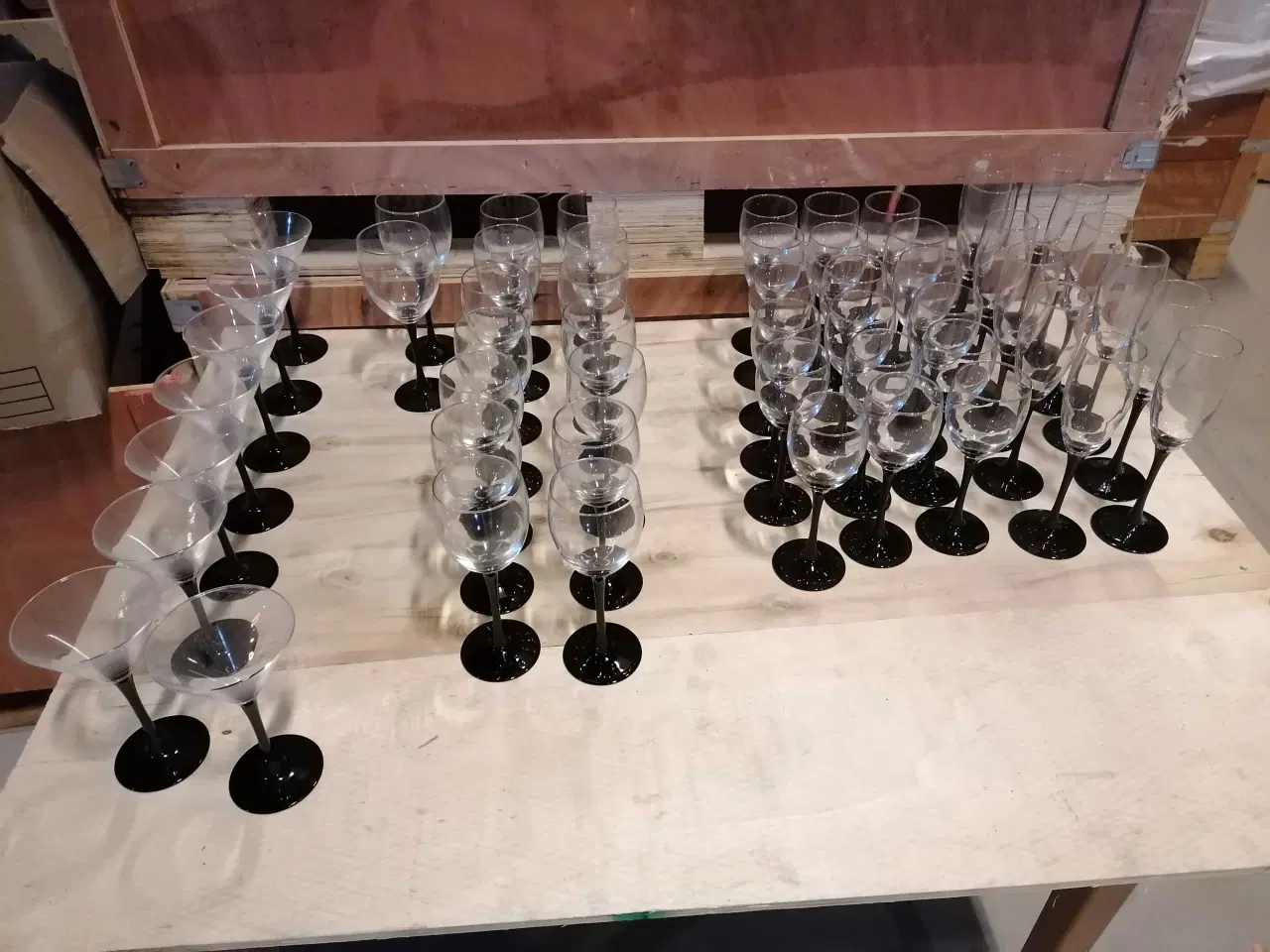 Billede 1 - Domino Vinglas. Rødvin. Hvidvin. Champagne , Cockt