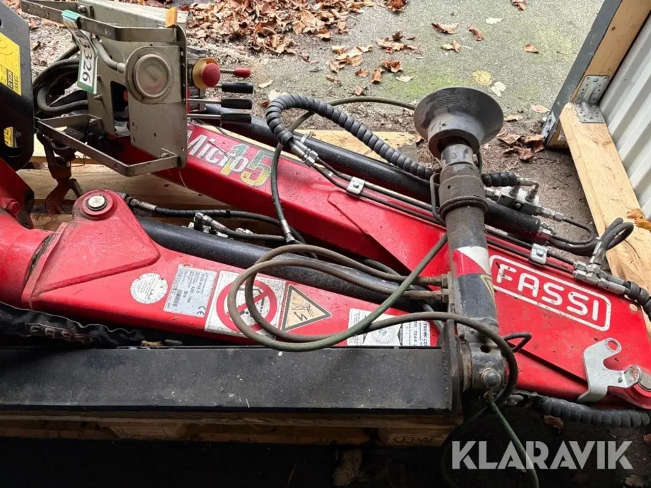 Billede 12 - Kran Fassi Micro M15A.12 1,5 tons