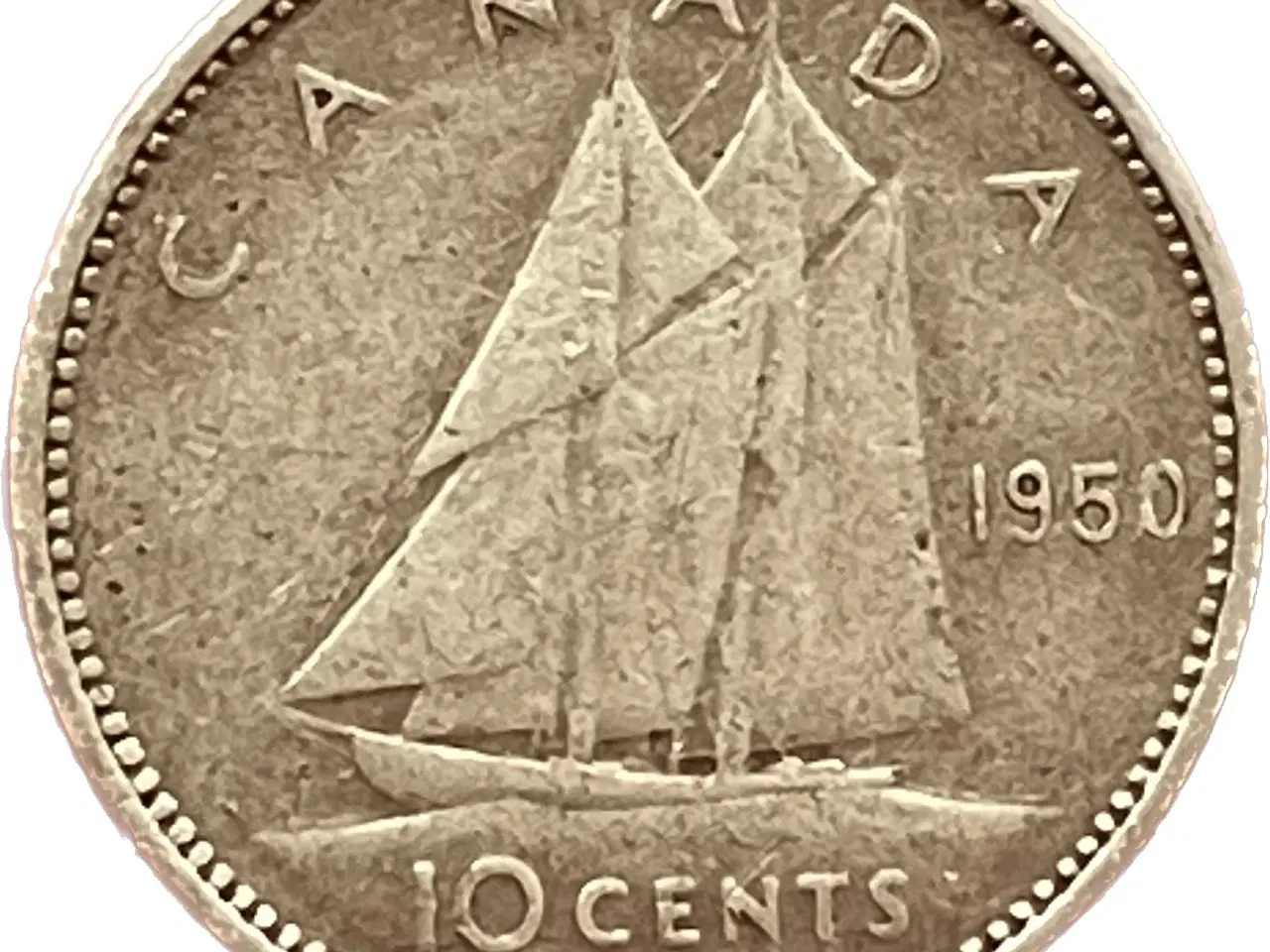 Billede 1 - 10 Cent 1950 Canada