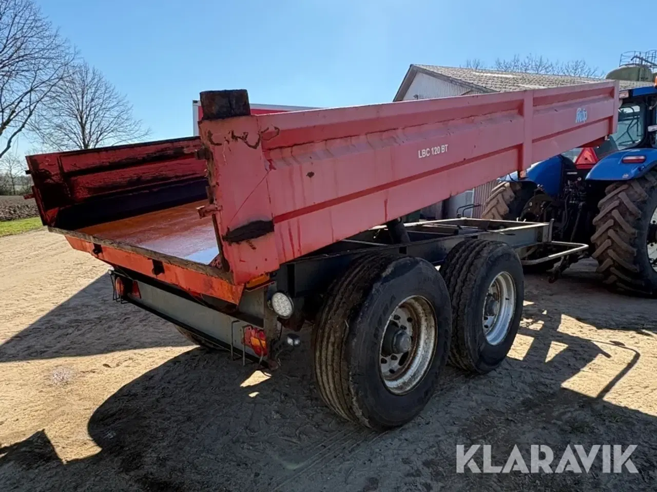 Billede 5 - Tipvogn Kimadan LBC 120 BT med ekstra sider