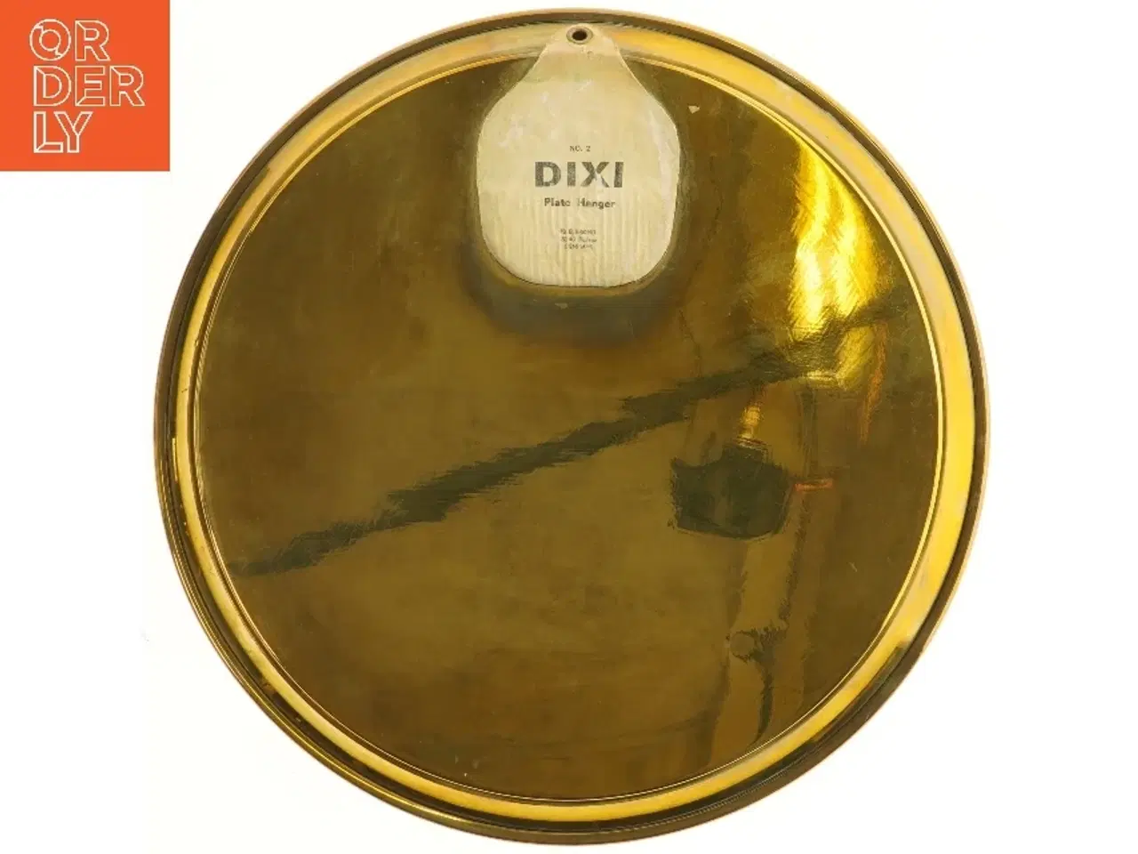 Billede 2 - Kinesisk dekoreret guldtallerken (str. Ø 41 cm)