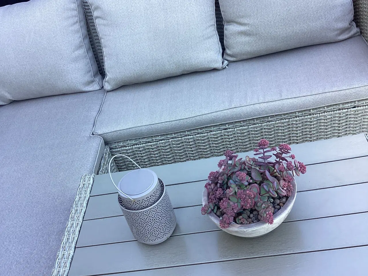 Billede 8 - Have sofasæt natur polyrattan
