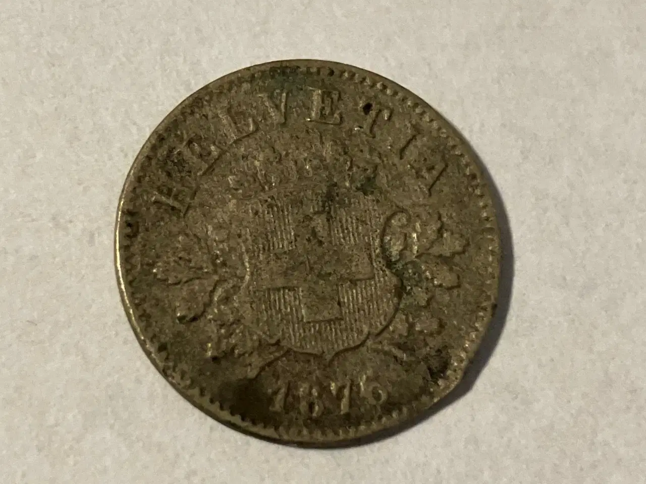 Billede 1 - 5 Rappen Switzerland 1876