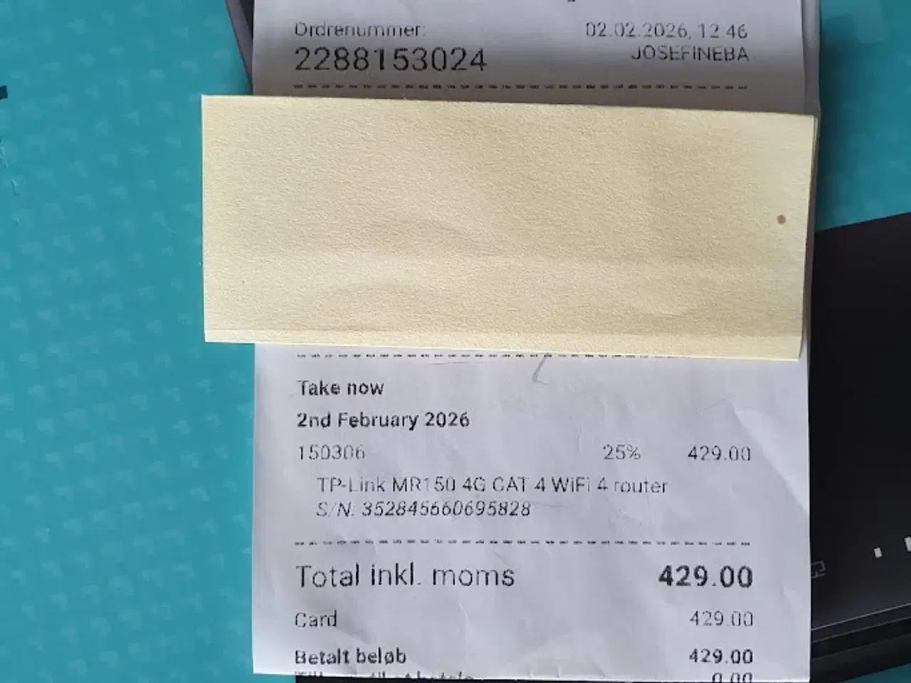 Billede 6 - 4G Router Tp-link til Wi-Fi