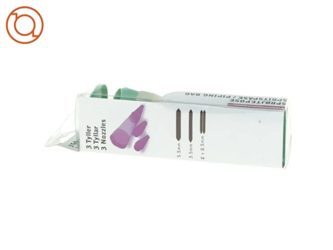 Billede 2 - Sprøjtepose fra Silicone (str. 15 x 5 cm)