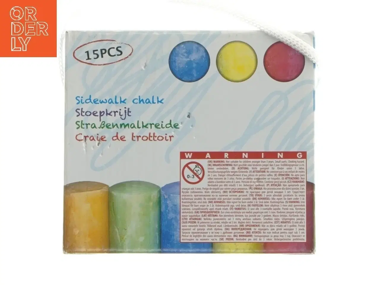 Billede 2 - Gadekridt, 15 stk 10,5 cm (str. 15 stk 10,5 cm)