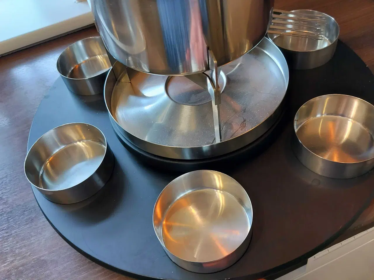 Billede 2 - Fondue sæt i stål 