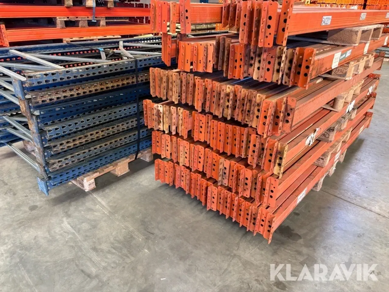 Billede 3 - Pallereoler Mecalux - 13 fag i alt