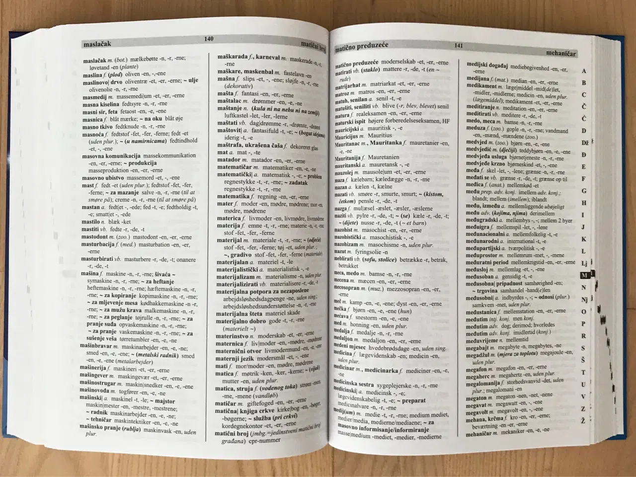 Billede 4 - Dansk - Bosnisk/Kroatisk/Serbisk ordbøger