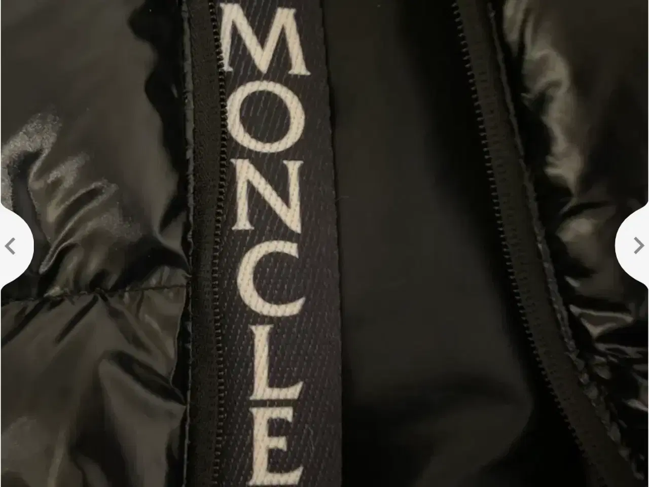 Billede 3 - Sort lækker Moncler jakke