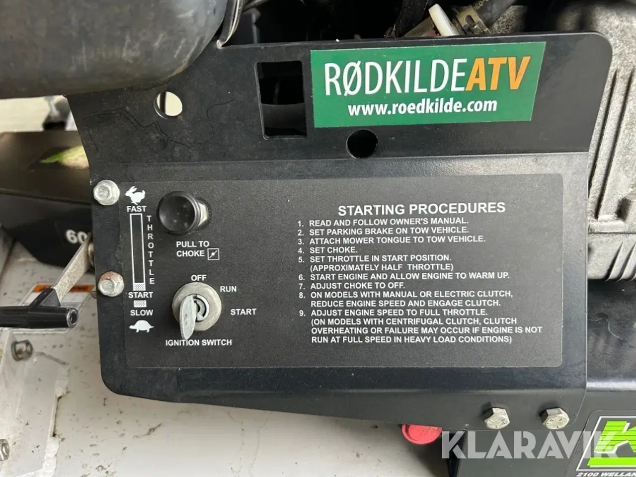 Billede 11 - Rotorklipper til ATV Kunz H60B