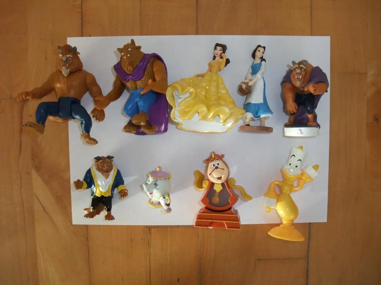 Billede 2 - Skønheden og udyret Figurer