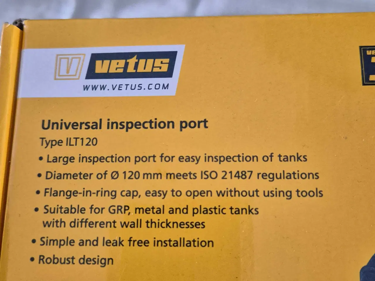 Billede 4 - Inspektionsport ø120 til brændstoftank