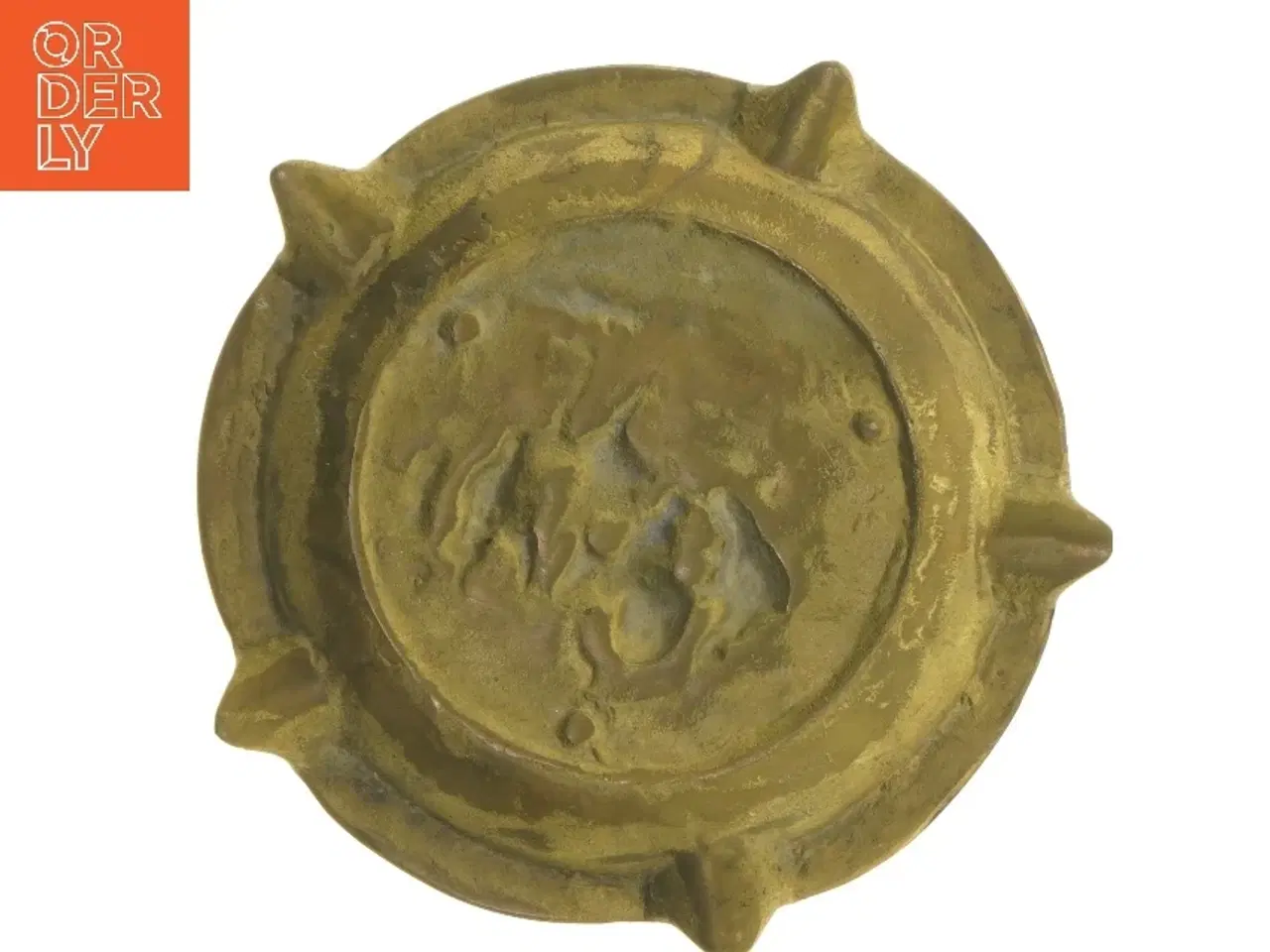 Billede 3 - Vintage askebæger med relief (str. Ø 17 cm)