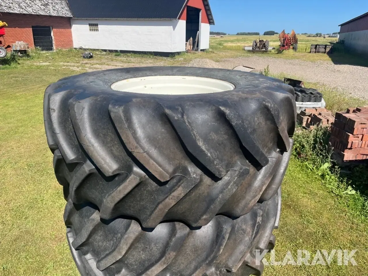 Billede 1 - Traktorhjul 800/70R38 med fælge