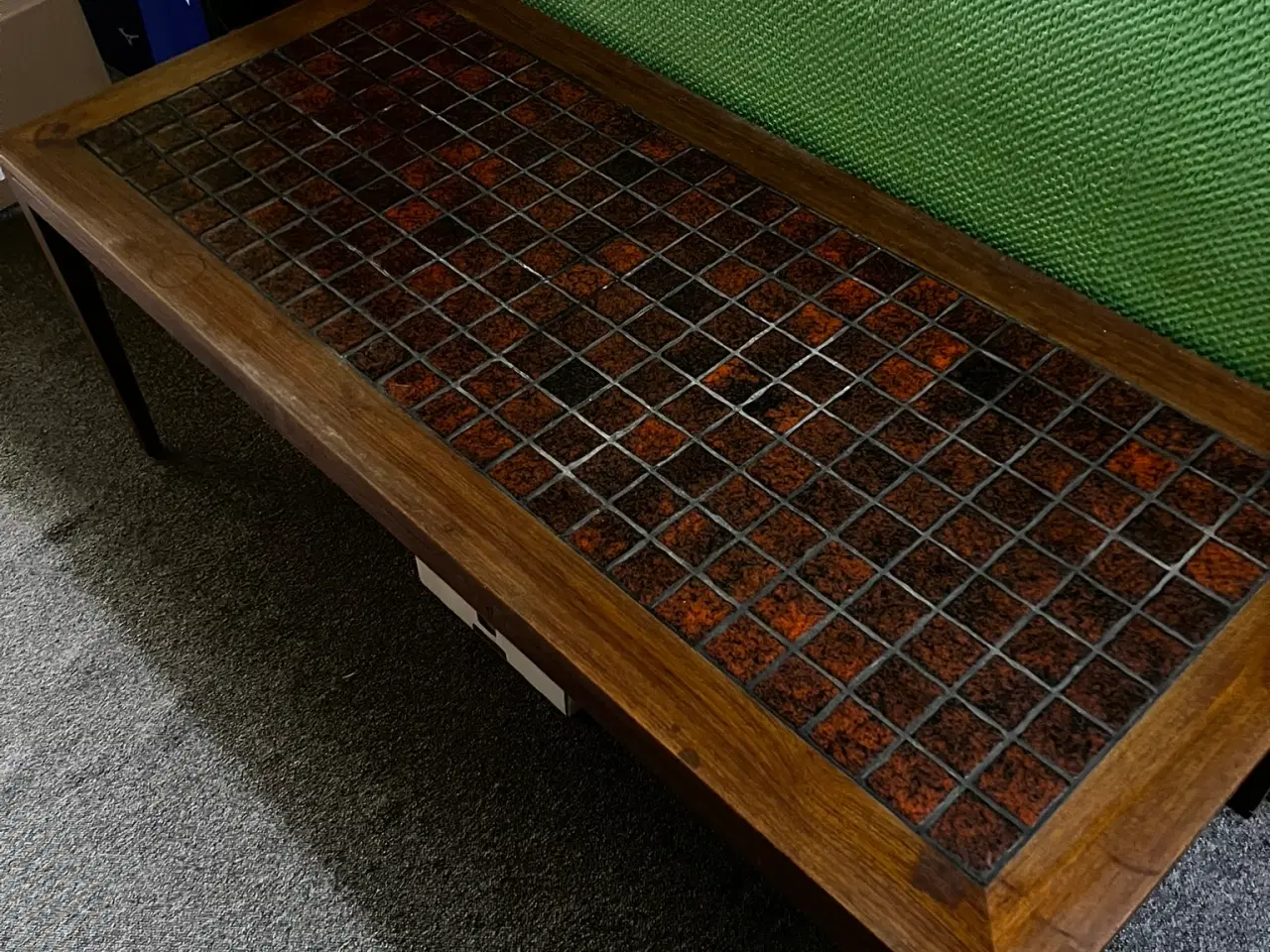 Billede 1 - 2 stk. ens teaktræs kakkelborde