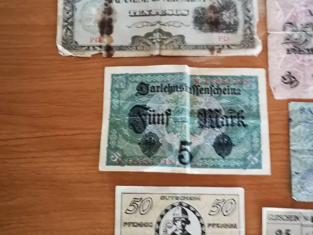 Billede 4 - gamle pengesedler