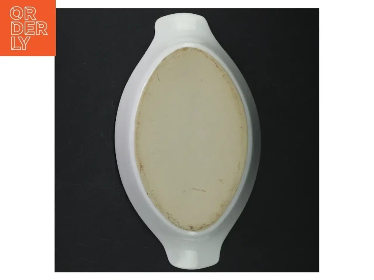Billede 4 - Hvid oval serveringsfad