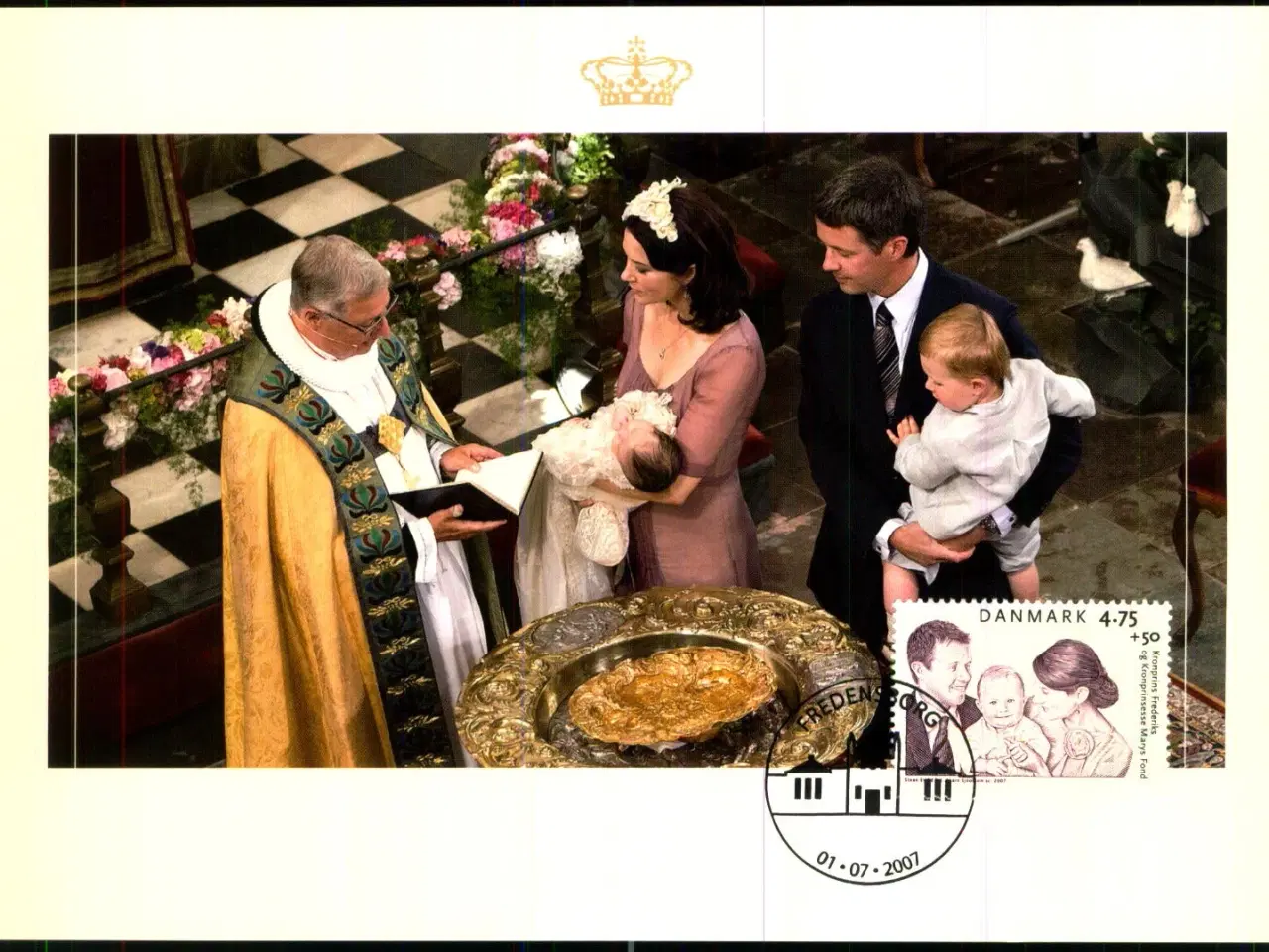 Billede 1 - Prinsesse Isabellas Dåb i Fredensborg Slotskirke 2007 - u/n - Brugt