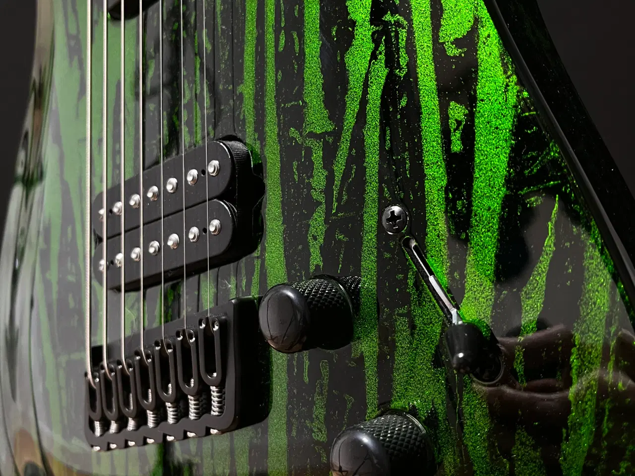 Billede 3 - Schecter C-7 Multiscale Toxic Venom