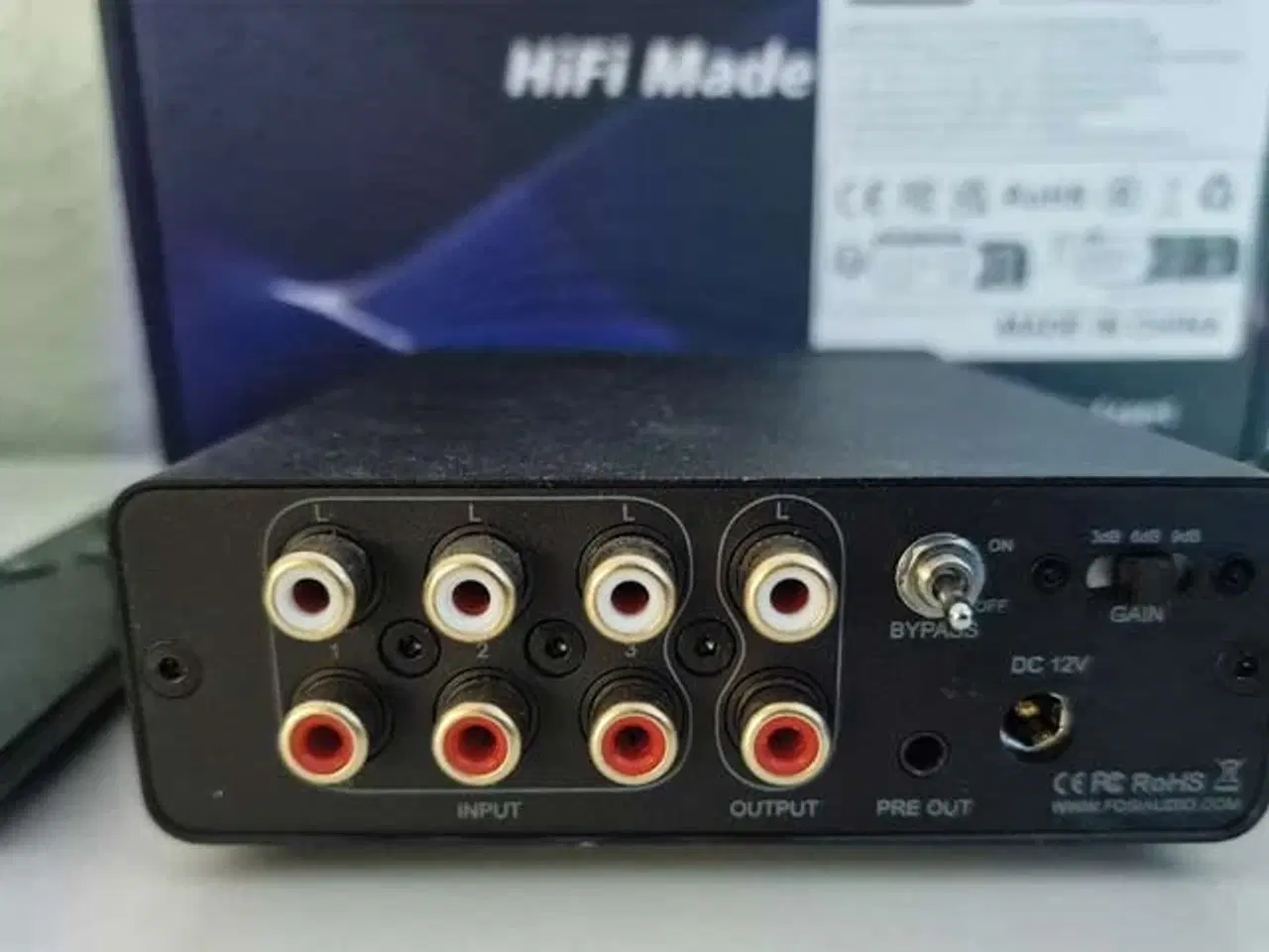 Billede 2 - "Fosi Audio P4" forforstærker, Aalborg