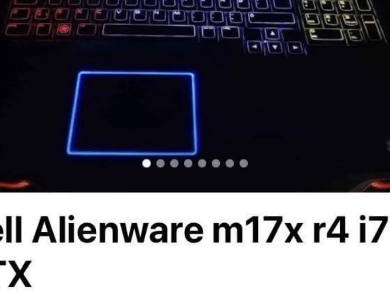 Billede 2 - Dell Alienware m17x r4 i7  GTX