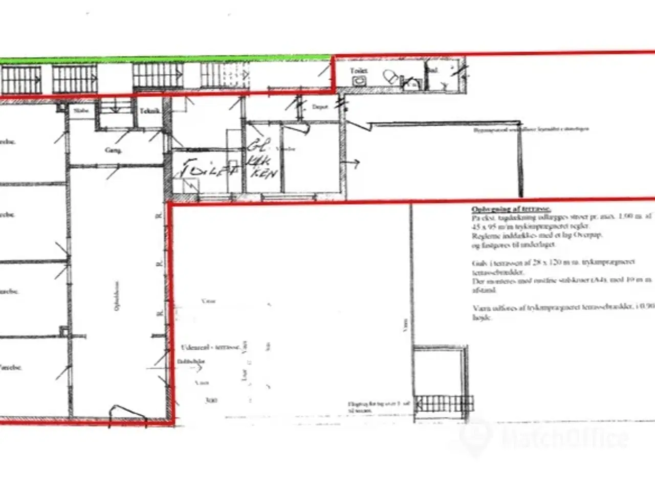 Billede 11 - 265 m3 udlejes til kontor / klinik / behandlere el. lign. i Kolding centrum.