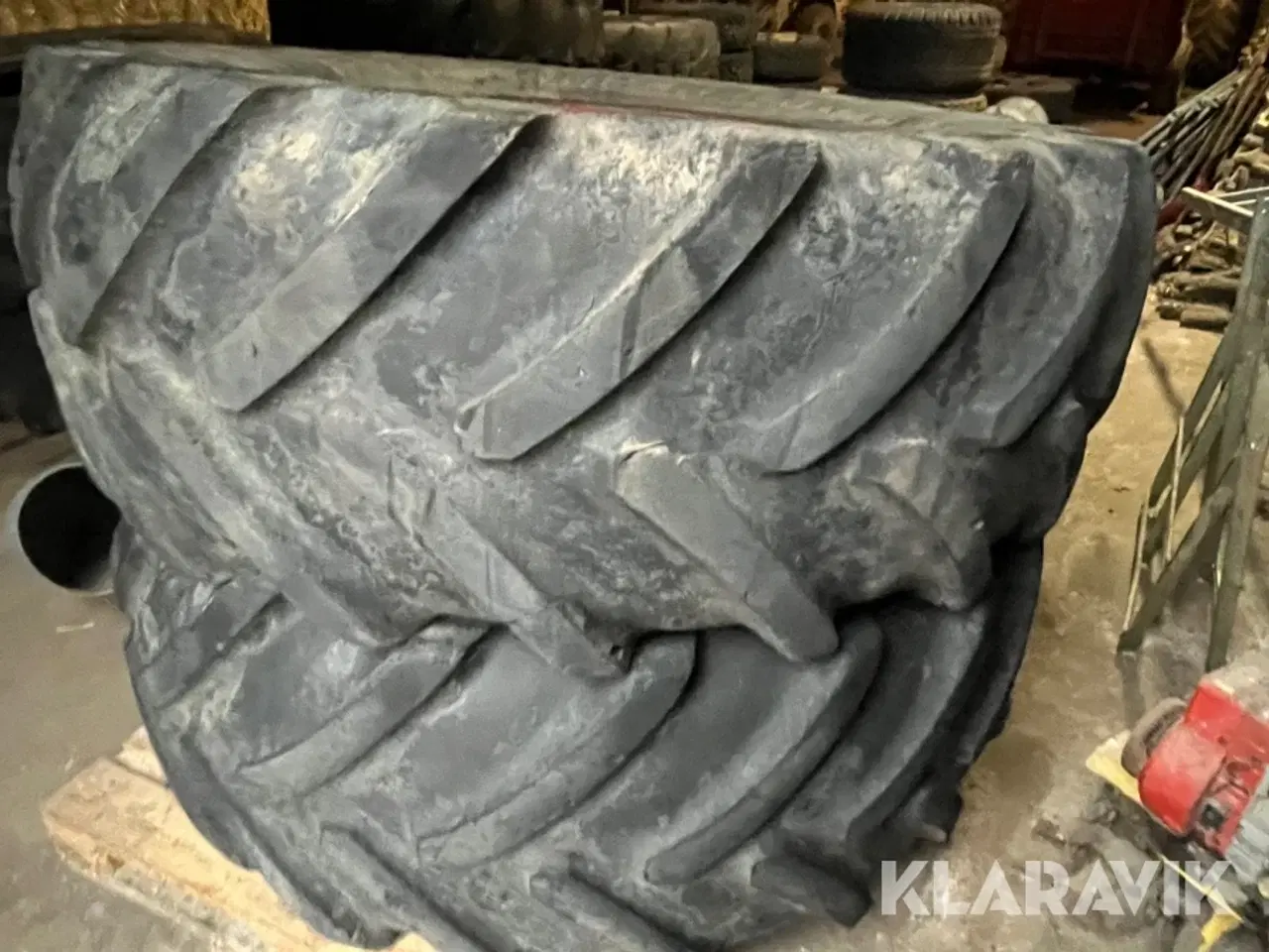 Billede 8 - Dæk med fælge Michelin 650/75 R38 2 styk