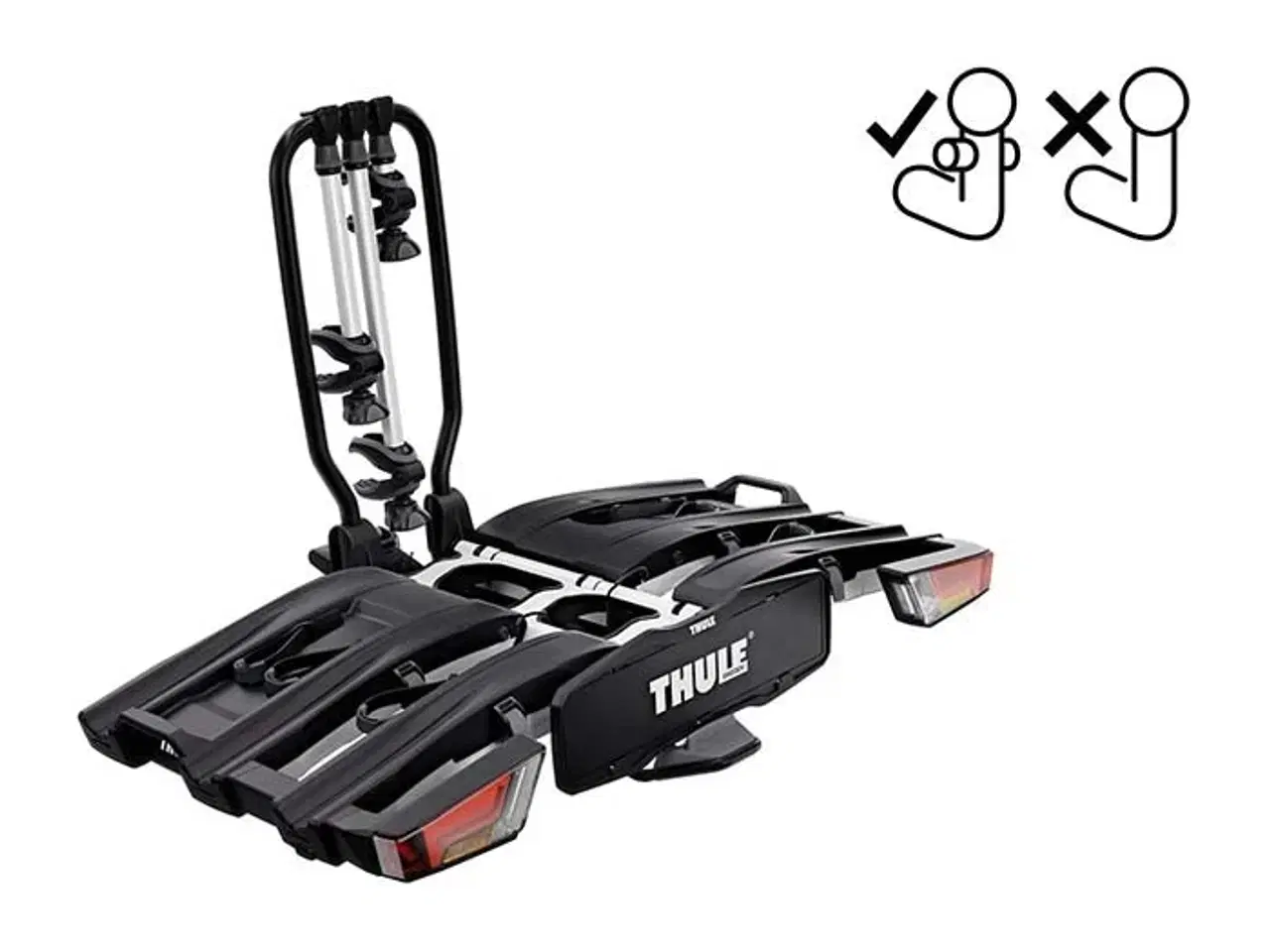Billede 1 - THULE Easyfold XT 966500 Fix4bike 3 cykler