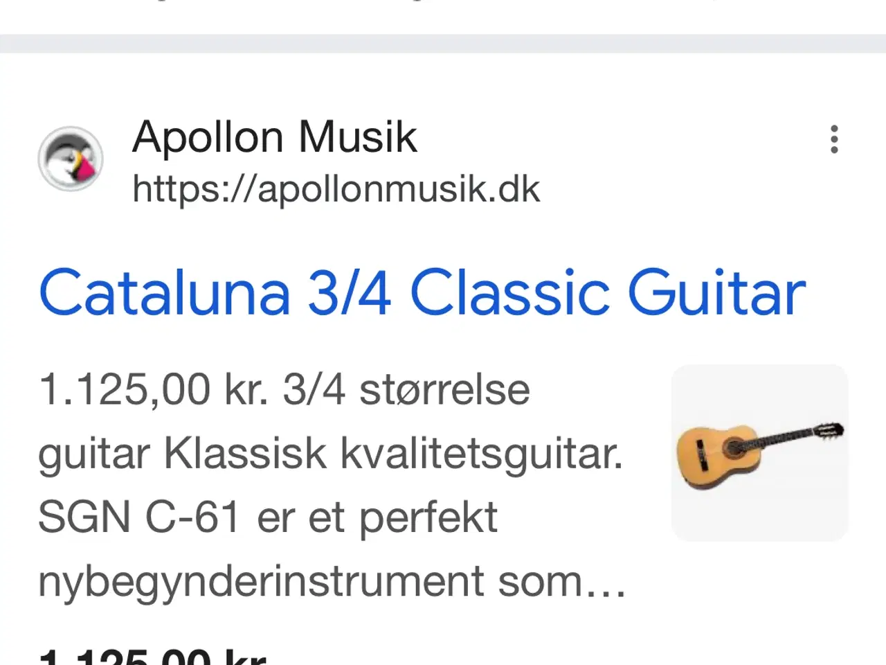 Billede 11 - 🎸Cataluña 3/4 Klassisk Guitar – Som Ny