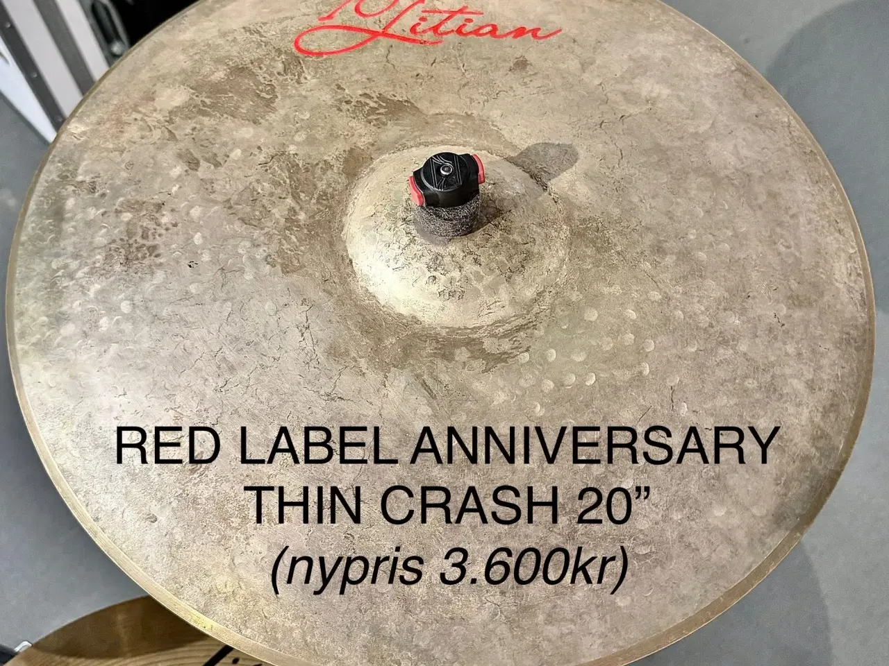 Billede 5 - LITIAN hihat 15,5”, ride 22”, crash 18” & 20”